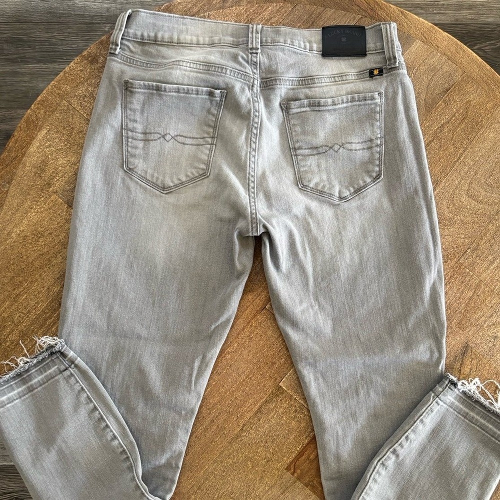 Lucky Brand Brooke Capri Grey Jeans Women's Sizs 6/28 - Picture 6 of 11